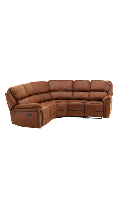 Saranda Relaxsofa - braun/Mikrofaser - Relaxsofas - ALVAHOME