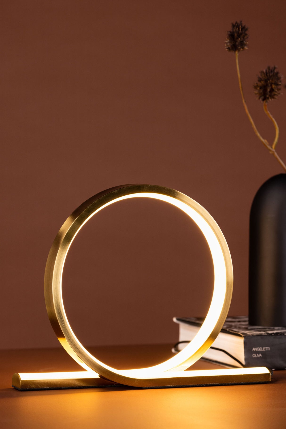 Saunier Tischlampe - gold/Aluminum - Tischlampen - ALVAHOME