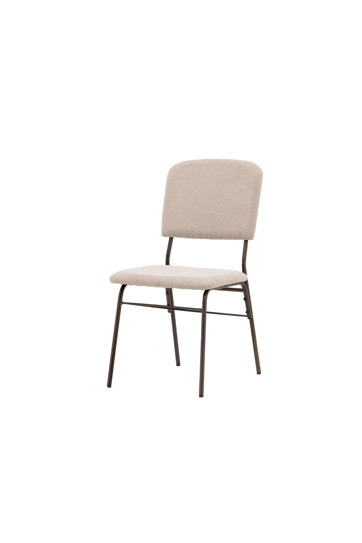 Seda Esszimmerstuhl - beige/Stahl - Essstühle - ALVAHOME