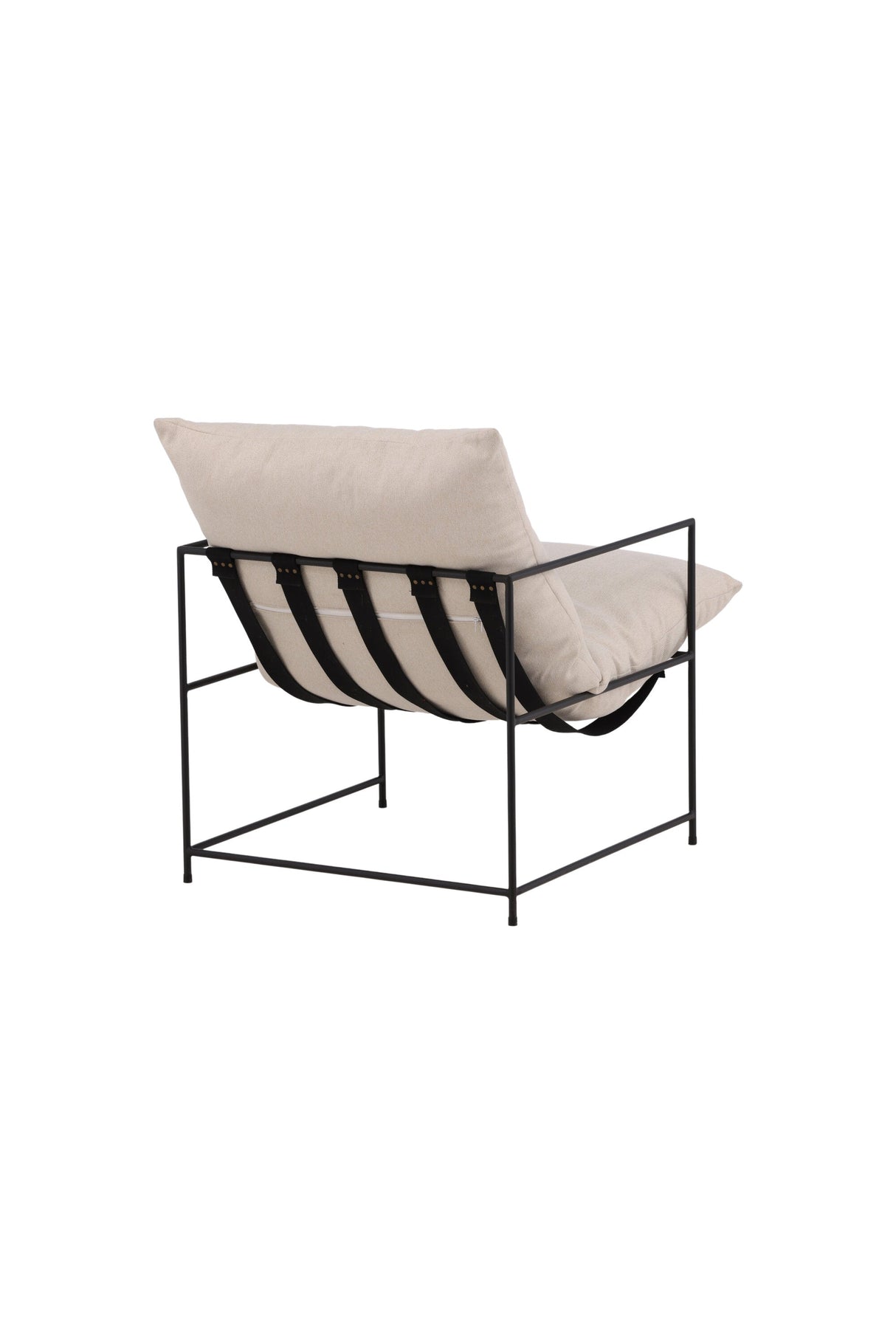 Sedalia Sessel - weiß/Polyester - Leinen - Sessel - ALVAHOME