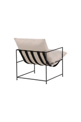 Sedalia Sessel - weiß/Polyester - Leinen - Sessel - ALVAHOME