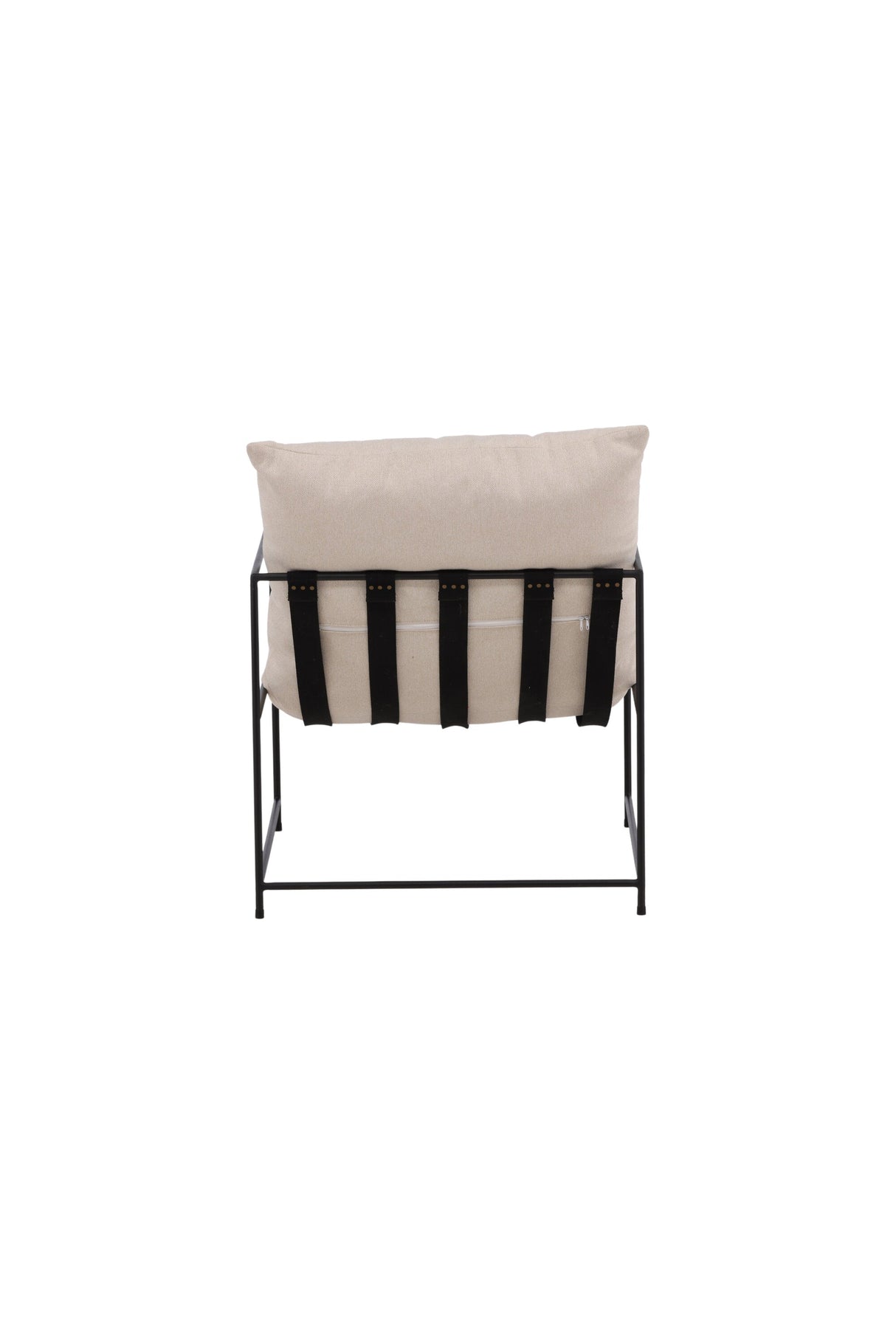 Sedalia Sessel - weiß/Polyester - Leinen - Sessel - ALVAHOME
