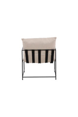 Sedalia Sessel - weiß/Polyester - Leinen - Sessel - ALVAHOME