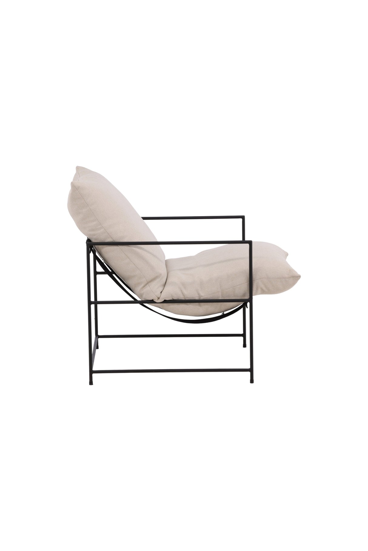 Sedalia Sessel - weiß/Polyester - Leinen - Sessel - ALVAHOME