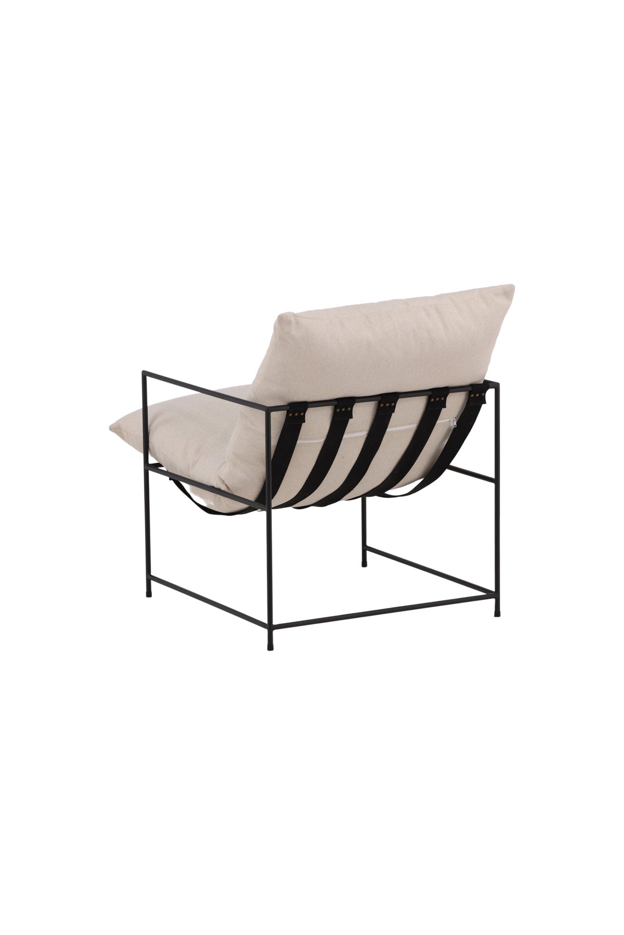 Sedalia Sessel - weiß/Polyester - Leinen - Sessel - ALVAHOME