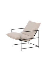 Sedalia Sessel - weiß/Polyester - Leinen - Sessel - ALVAHOME