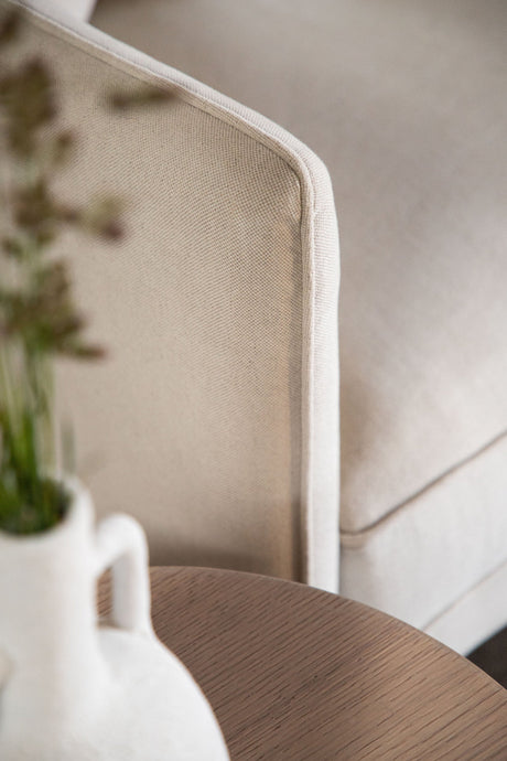 Segelskären 3 - Sitzer Sofa - beige/Polyester - Leinen - 3 - Sitzer Sofas - ALVAHOME