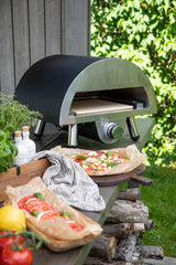 Sentosa Pizzaofen - schwarz/Stahl - Pizzaöfen - ALVAHOME