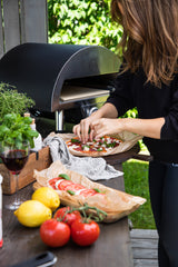 Sentosa Pizzaofen - schwarz/Stahl - Pizzaöfen - ALVAHOME