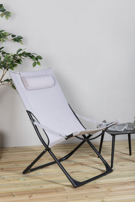 Seville Outdoor Sun - Lounge - grau/Stahl - Outdoor Sun - Lounges - ALVAHOME
