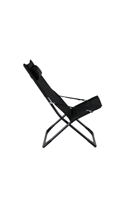 Seville Outdoor Sun - Lounge - schwarz/Stahl - Outdoor Sun - Lounges - ALVAHOME