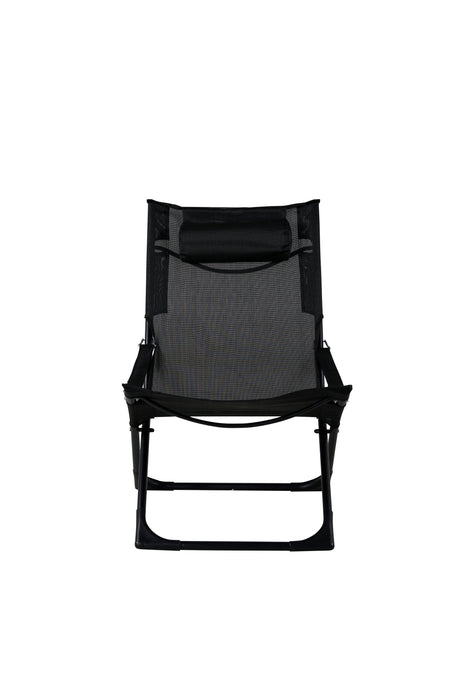 Seville Outdoor Sun - Lounge - schwarz/Stahl - Outdoor Sun - Lounges - ALVAHOME