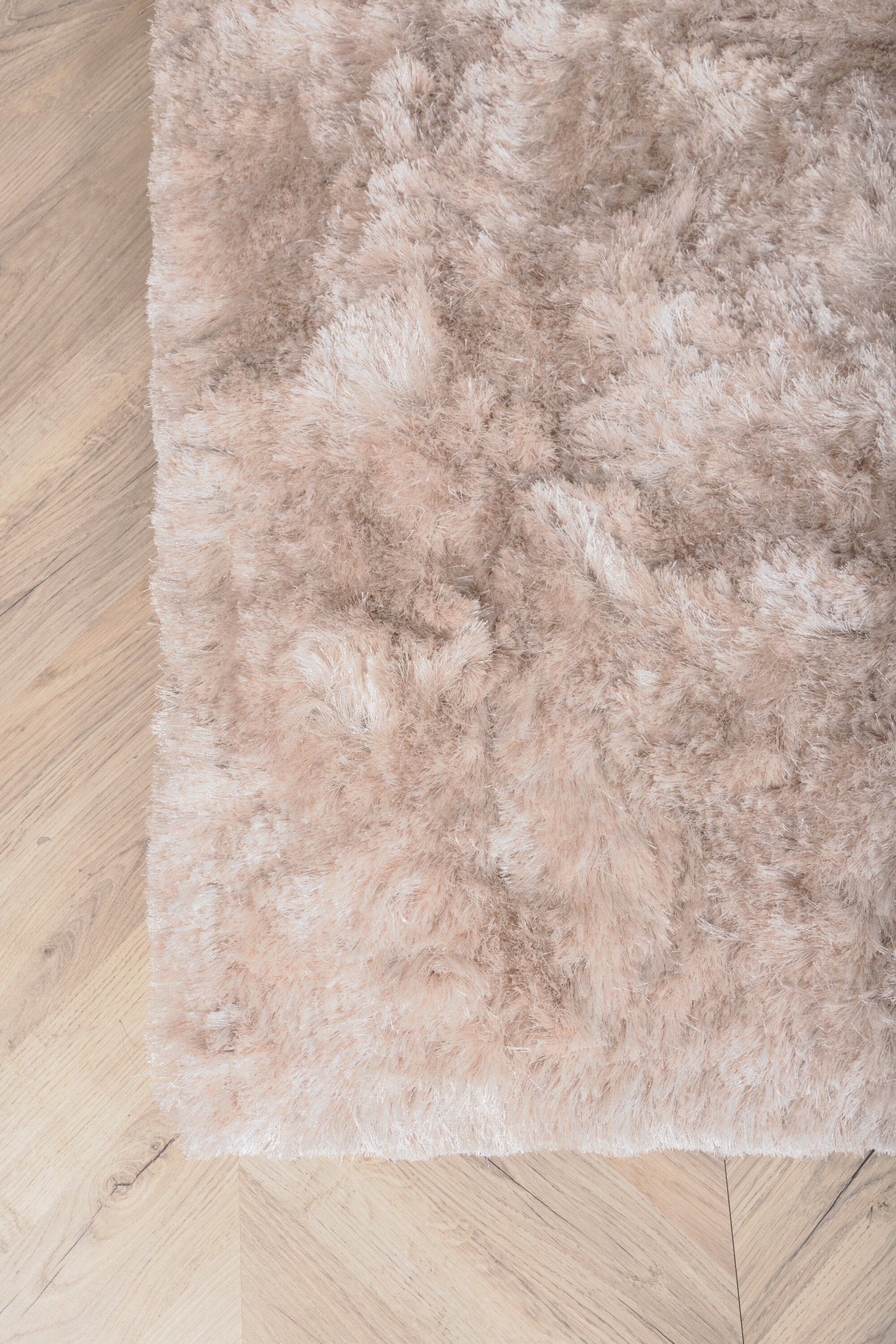 Shiva Wohnzimmerteppich - beige/Polyester - Wohnzimmerteppiche - ALVAHOME