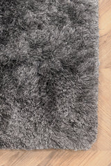 Shiva Wohnzimmerteppich - grau/Polyester - Wohnzimmerteppiche - ALVAHOME