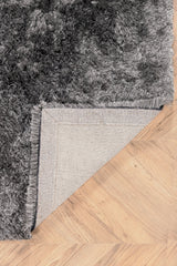 Shiva Wohnzimmerteppich - grau/Polyester - Wohnzimmerteppiche - ALVAHOME