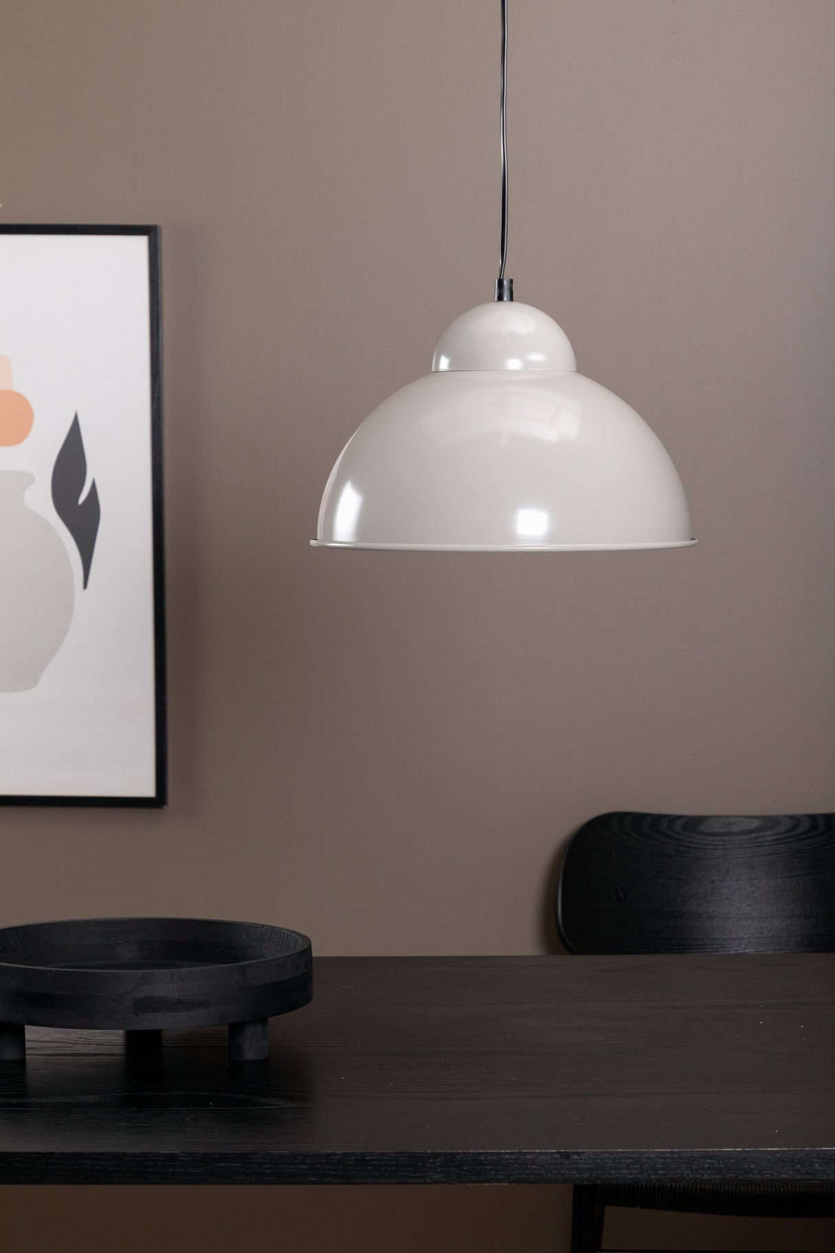 Silly Pendelleuchte - beige/Stahl - Pendelleuchten - ALVAHOME