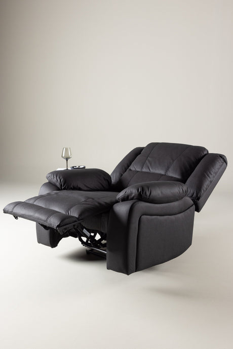 Singapore Relaxsessel - schwarz/Polyester - Relaxsessel - ALVAHOME