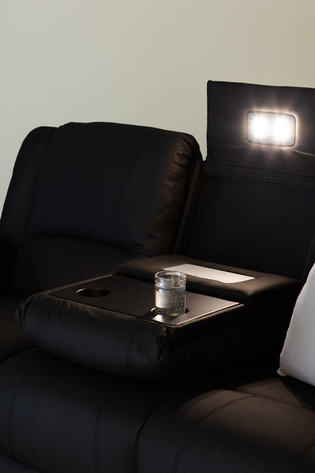 Singapore Relaxsofa - schwarz/Polyester - Relaxsofas - ALVAHOME