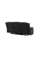 Singapore Relaxsofa - schwarz/Polyester - Relaxsofas - ALVAHOME