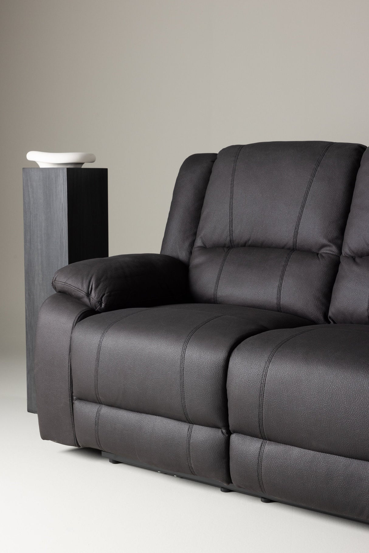 Singapore Relaxsofa - schwarz/Polyester - Relaxsofas - ALVAHOME