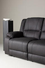 Singapore Relaxsofa - schwarz/Polyester - Relaxsofas - ALVAHOME