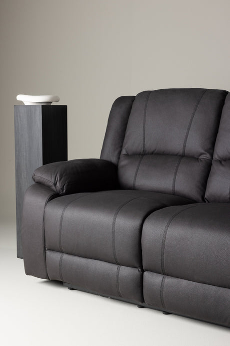 Singapore Relaxsofa - schwarz/Polyester - Relaxsofas - ALVAHOME
