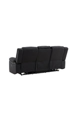 Singapore Relaxsofa - schwarz/Polyester - Relaxsofas - ALVAHOME