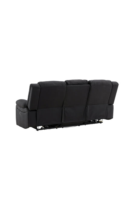 Singapore Relaxsofa - schwarz/Polyester - Relaxsofas - ALVAHOME