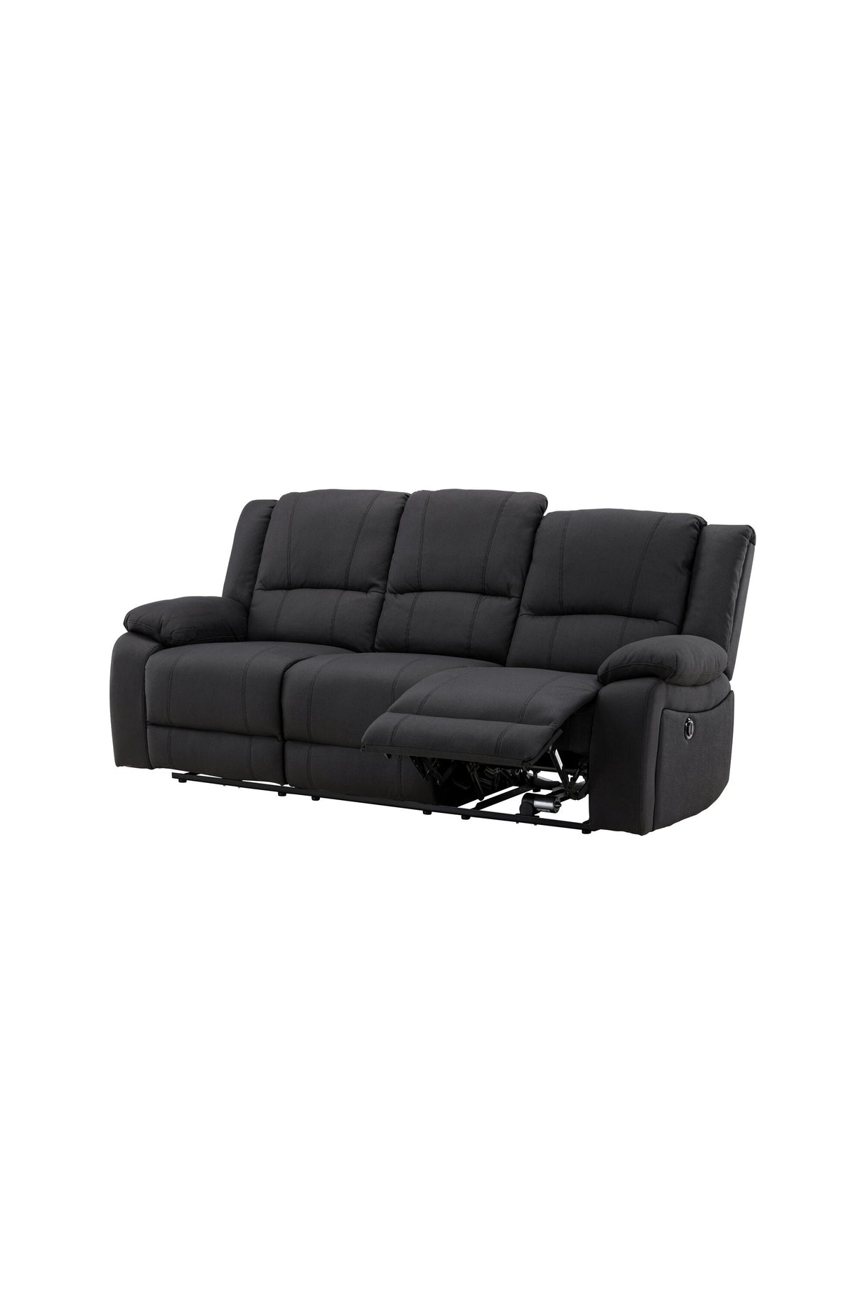 Singapore Relaxsofa - schwarz/Polyester - Relaxsofas - ALVAHOME