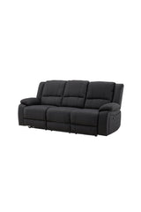 Singapore Relaxsofa - schwarz/Polyester - Relaxsofas - ALVAHOME