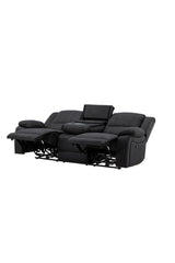Singapore Relaxsofa - schwarz/Polyester - Relaxsofas - ALVAHOME