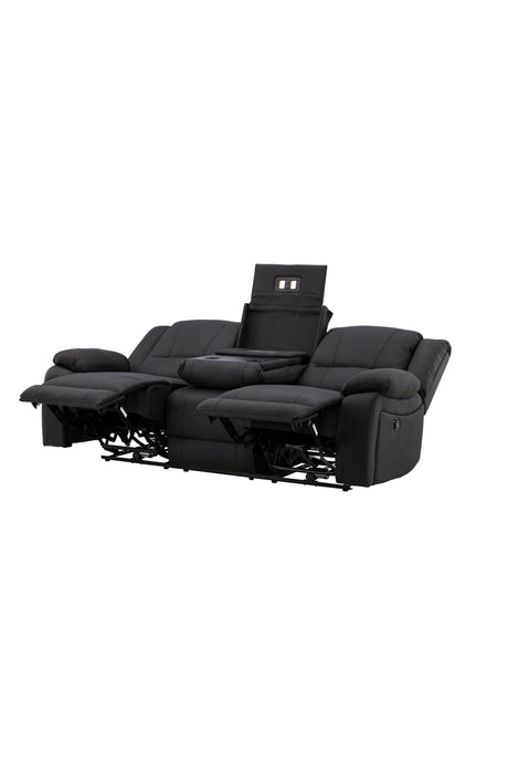 Singapore Relaxsofa - schwarz/Polyester - Relaxsofas - ALVAHOME