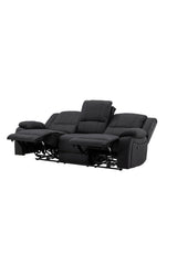 Singapore Relaxsofa - schwarz/Polyester - Relaxsofas - ALVAHOME