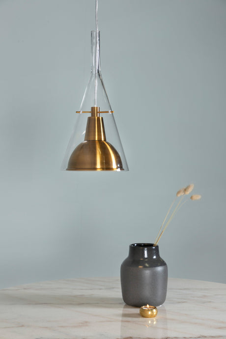 Sirius Pendelleuchte - gold/Glas - Pendelleuchten - ALVAHOME