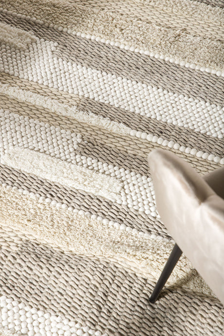 Sixten Wohnzimmerteppich - beige/Wolle - Wohnzimmerteppiche - ALVAHOME