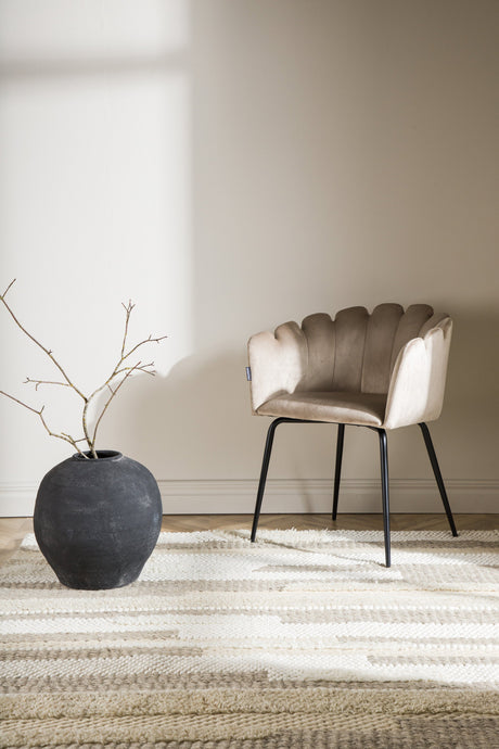 Sixten Wohnzimmerteppich - beige/Wolle - Wohnzimmerteppiche - ALVAHOME