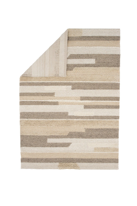 Sixten Wohnzimmerteppich - beige/Wolle - Wohnzimmerteppiche - ALVAHOME