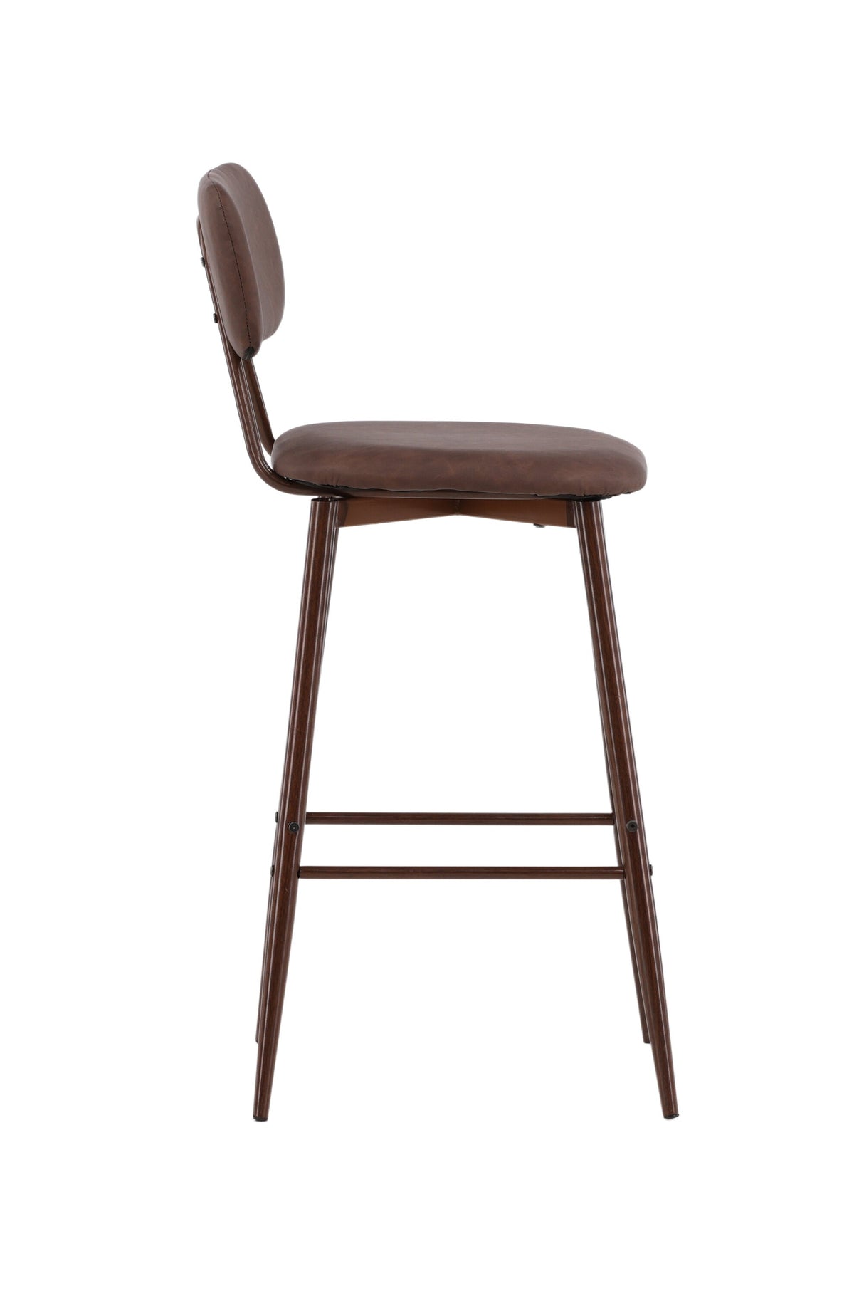 Skaftö Barhocker - braun/Stahl - Barhocker - ALVAHOME