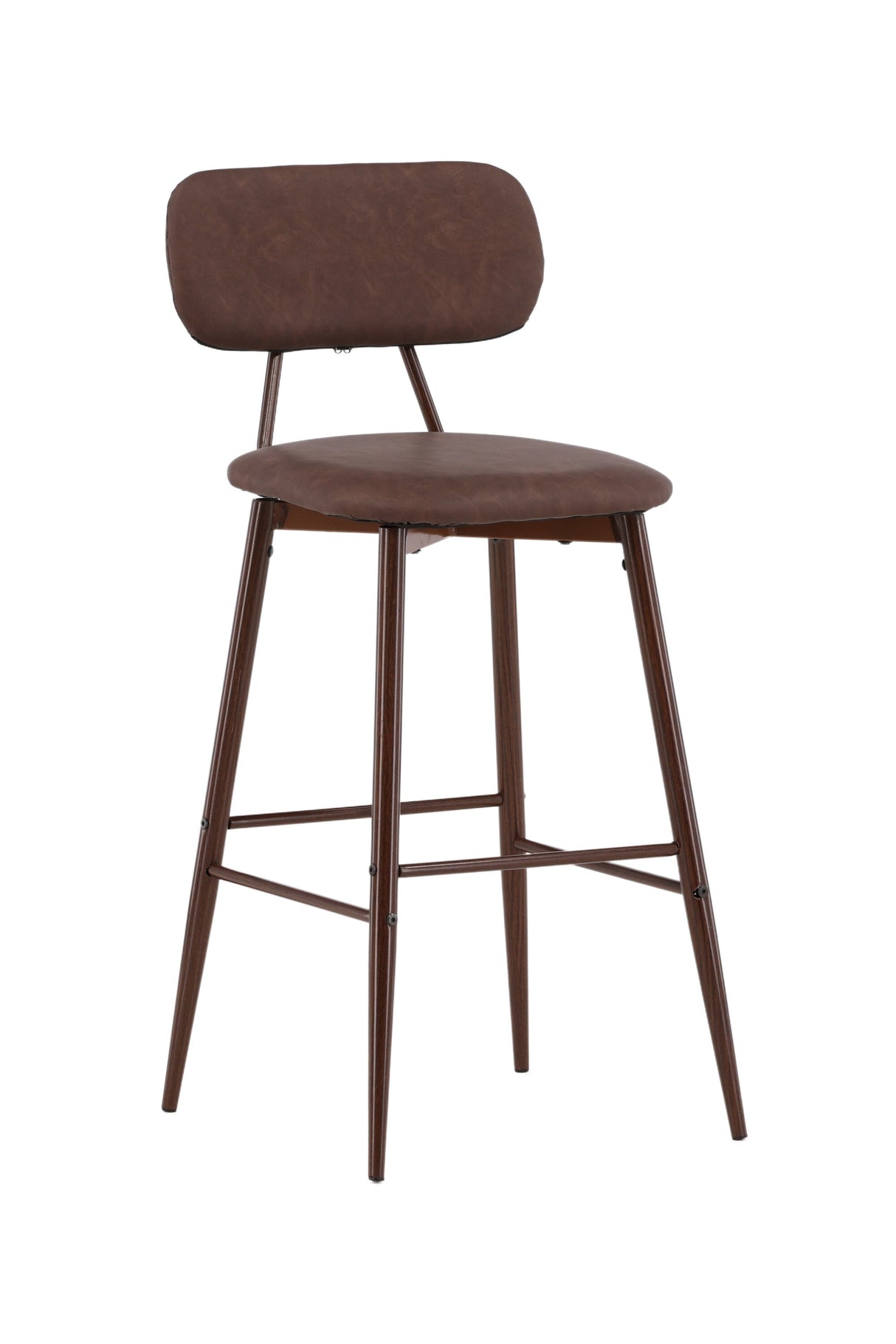 Skaftö Barhocker - braun/Stahl - Barhocker - ALVAHOME