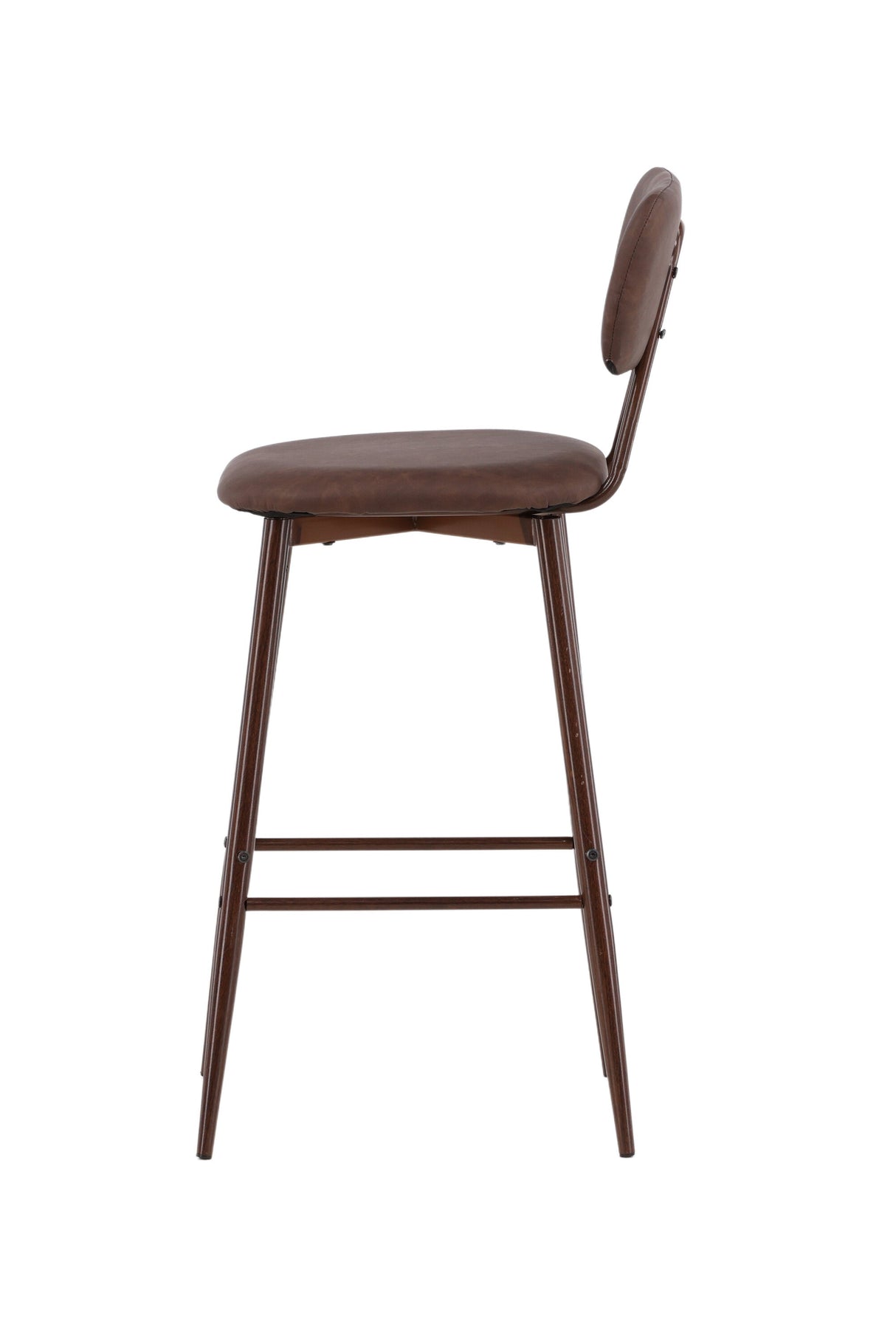 Skaftö Barhocker - braun/Stahl - Barhocker - ALVAHOME