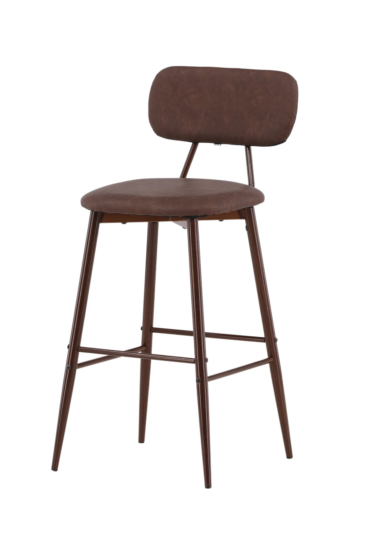 Skaftö Barhocker - braun/Stahl - Barhocker - ALVAHOME