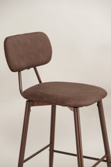 Skaftö Barhocker - braun/Stahl - Barhocker - ALVAHOME