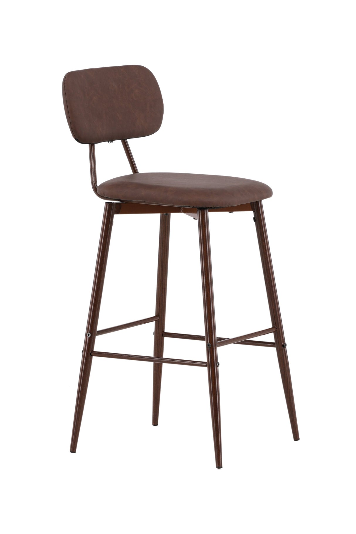 Skaftö Barhocker - braun/Stahl - Barhocker - ALVAHOME