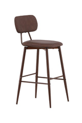 Skaftö Barhocker - braun/Stahl - Barhocker - ALVAHOME