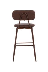 Skaftö Barhocker - braun/Stahl - Barhocker - ALVAHOME