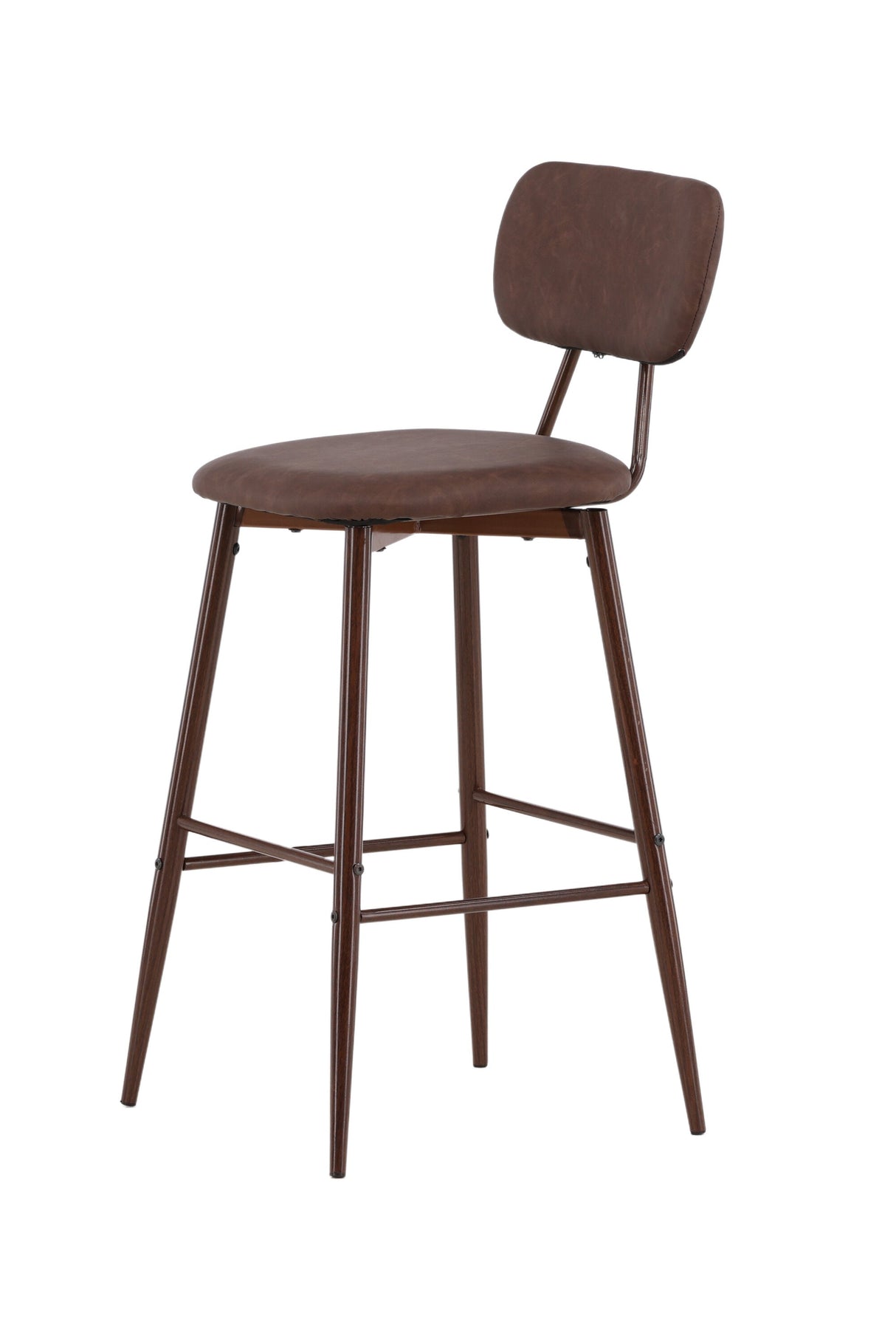 Skaftö Barhocker - braun/Stahl - Barhocker - ALVAHOME