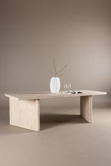 Skagen rechteckiger Esstisch - beige/MDF - Rechteckige Esstische - ALVAHOME