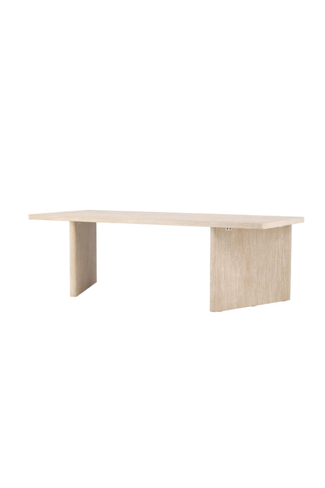 Skagen rechteckiger Esstisch - beige/MDF - Rechteckige Esstische - ALVAHOME
