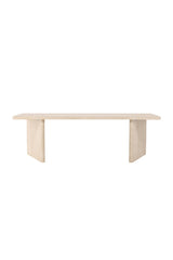 Skagen rechteckiger Esstisch - beige/MDF - Rechteckige Esstische - ALVAHOME