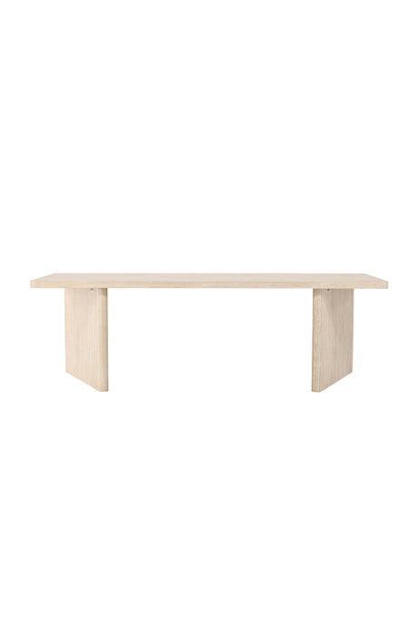 Skagen rechteckiger Esstisch - beige/MDF - Rechteckige Esstische - ALVAHOME